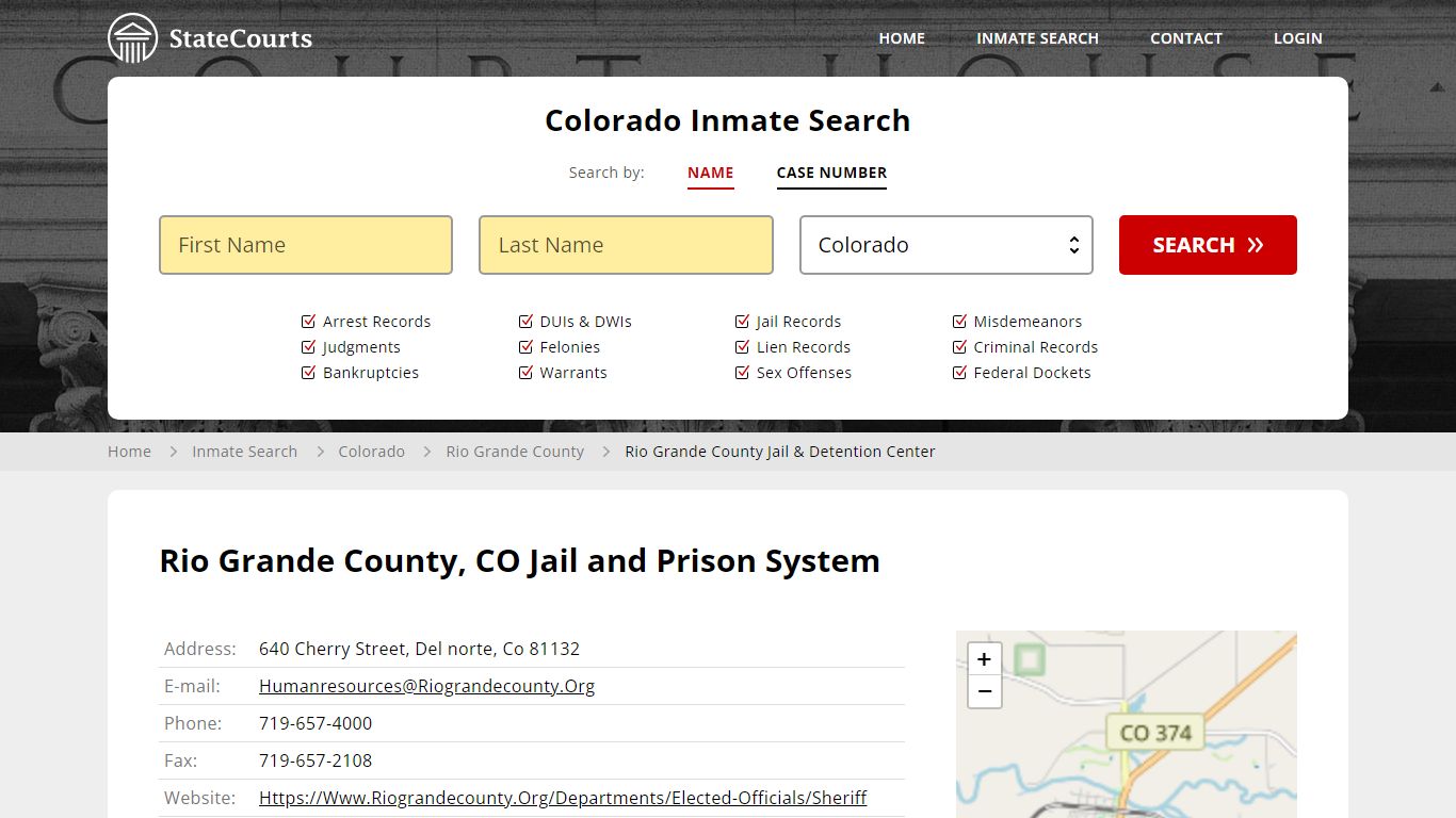 Rio Grande County Jail & Detention Center Inmate Records Search ...